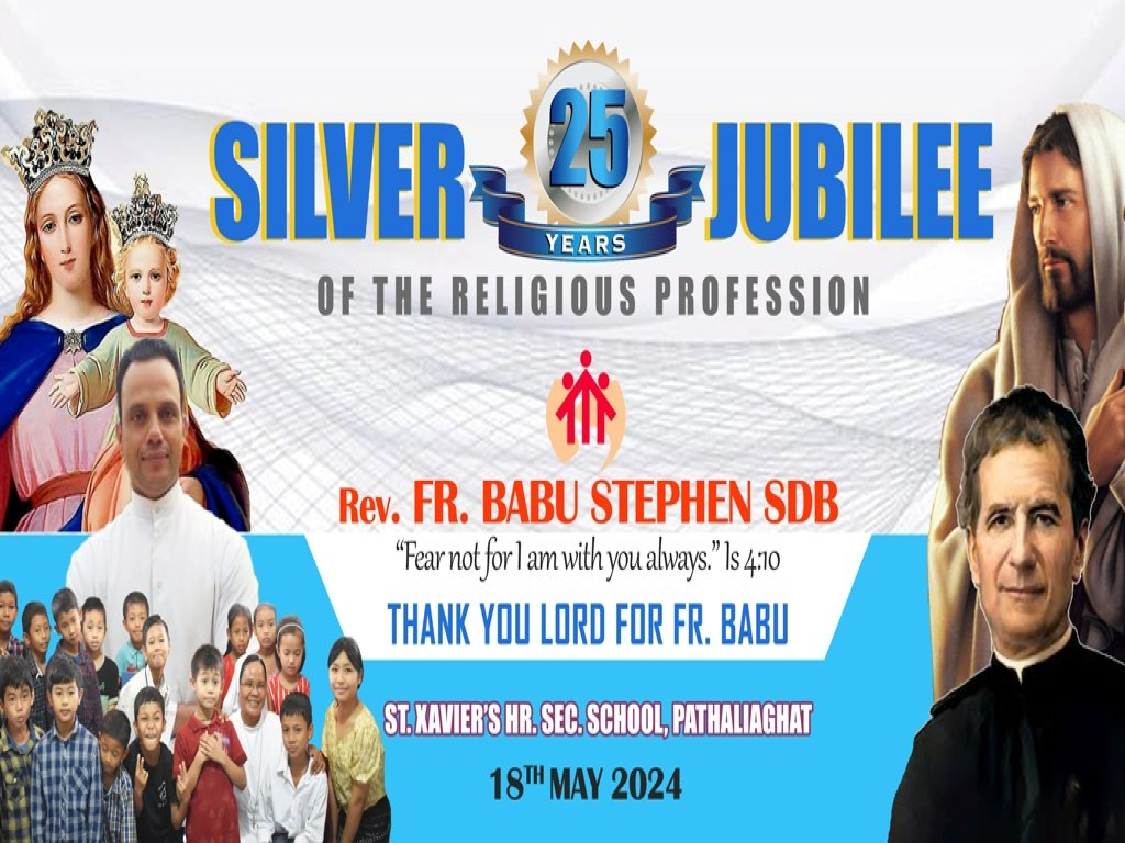 SILVER JUBILEE OF FR. BABU