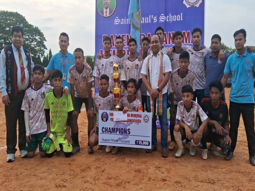 CHAMPIONS OF RANENDRA FOOTBALL TOURNAMENT