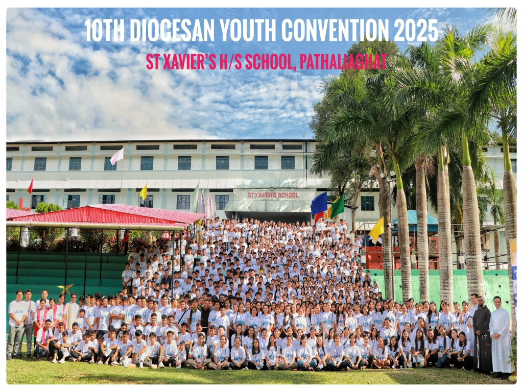 ST. XAVIERS SCHOOL HOSTS THE 10TH AGARTALA DIOCESE YOUTH CONVENTION 2025