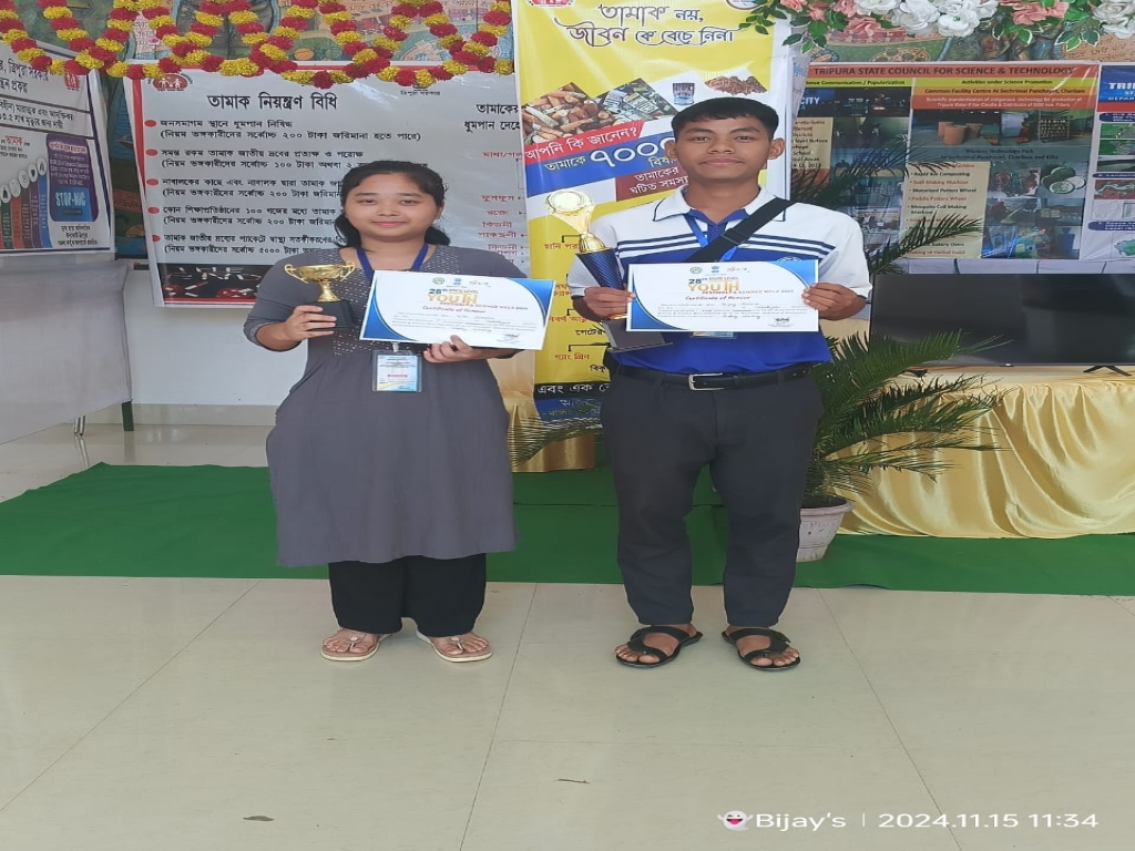 SHINES AT 28TH STATE LEVEL YOUTH FESTIVAL